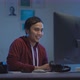 Asian young man working from home at night_30 - VideoHive Item for Sale