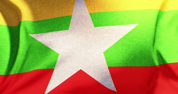 Myanmar  - Flag - 4K