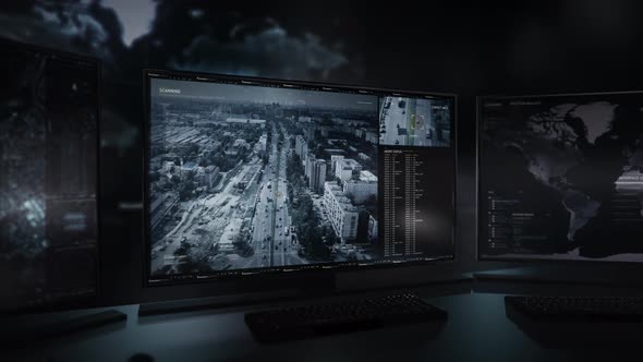 Advanced Urban Tracking Method Involves Modern Drone Computer Technology alt