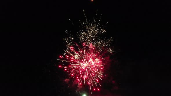 Night Sky Fireworks