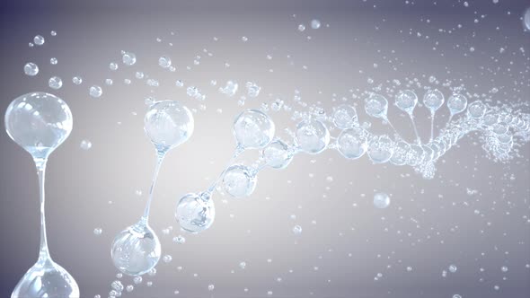 Closeup The DNA double helix alt