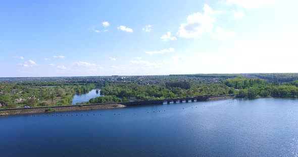 Old Dam in Countryside