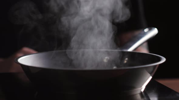 Cooking Mushrooms with Cream