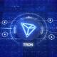 Tron animated logo. Tron cryptocurrency logo. TRX intro. Animation of TRX crypto. Virtual currency - VideoHive Item for Sale