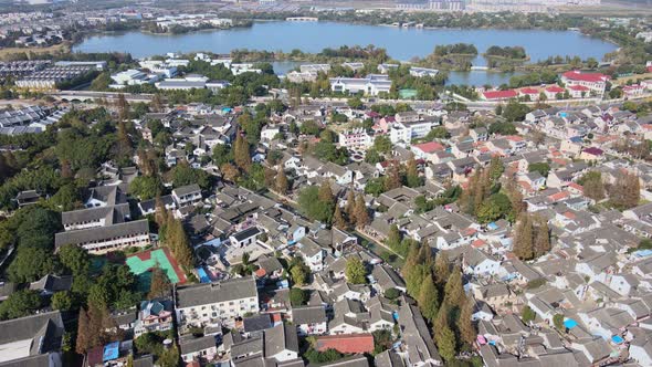 Zhujiajiao Ancient Town, Aerial Asia