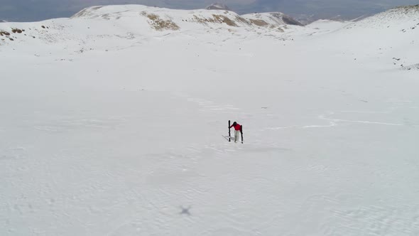 Walking On Snow