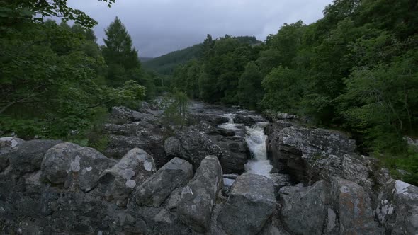 River seen from a bridge