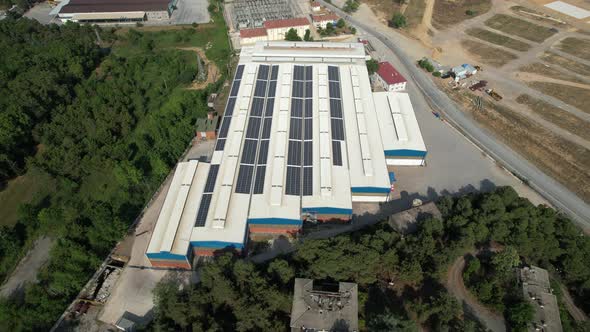 Aerial Solar Energy Roof