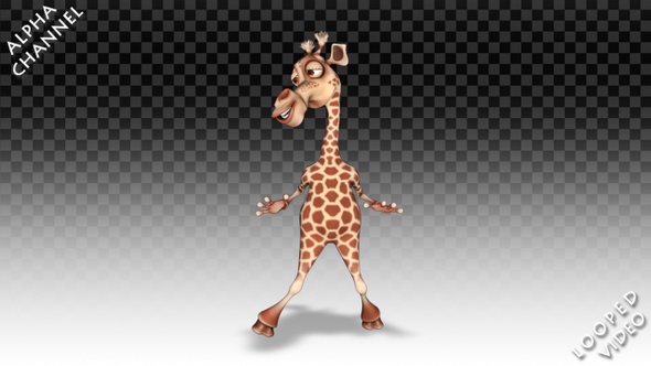 3D Giraffe - Pop Dance