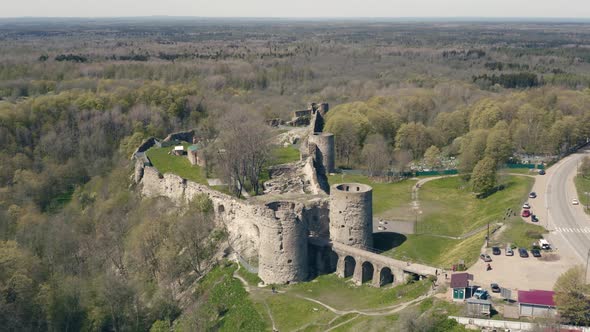 Aerial View of Koporskaya Fortress