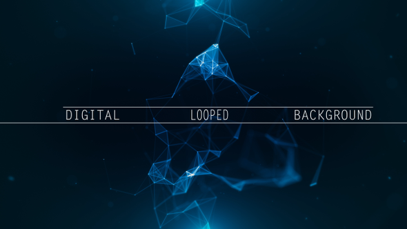 Looped Plexus Background