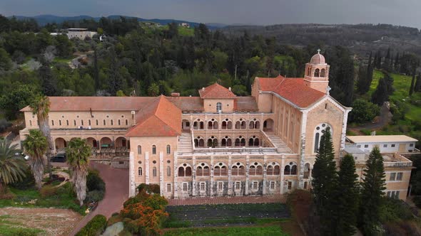 Latrun Monastery Footage in Israel