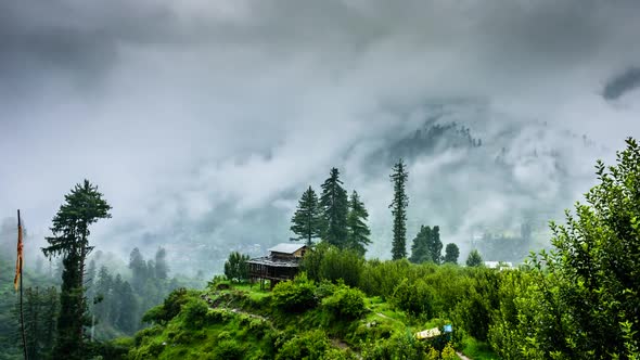 Clouds Of Parvati Valley (Himachal Pradesh) Amazing Time Lapse