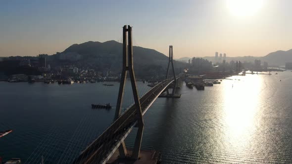 Korea Busan Busan Port Bridge