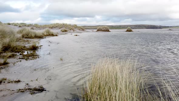 The Dunes and Beach at Maghera Beach Near Ardara, County Donegal, Ireland