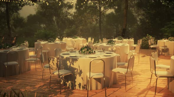Empty Terrace and Patio of a Bar Restaurant alt