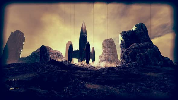 Historical Video Of A Rocket Landing alt