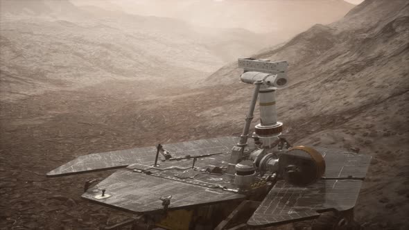 Opportunity Mars Exploring the Surface of Red Planet alt