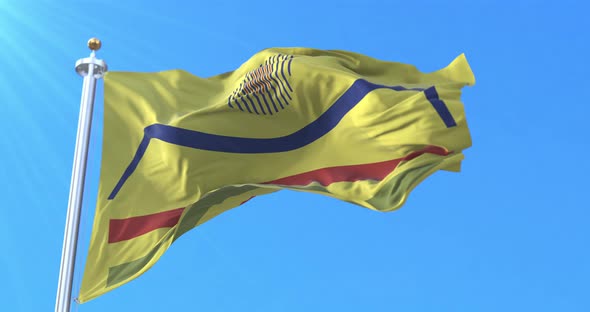 Flag of Ciudad Bolívar, Bolivar, Venezuela