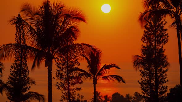 Hawaii Sunset Time Lapse