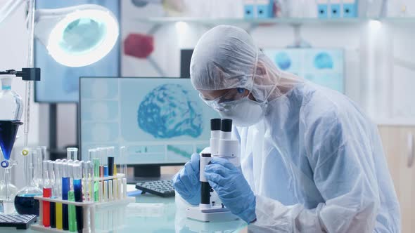 Researcher Working in Professional Laboratory alt