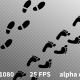 Human footprints - VideoHive Item for Sale