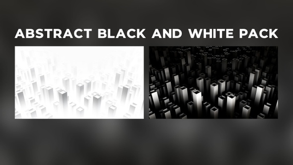 A Bstract Black And White Pack