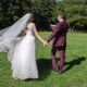 Wedding Couple is Walking - VideoHive Item for Sale