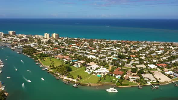 Jupiter Inlet Colony Upscale Mansion Homes Florida Coastal Real Estate