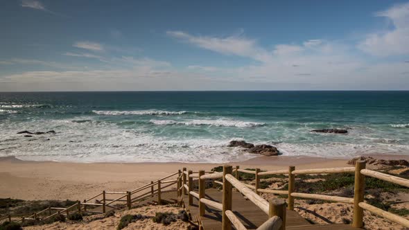 Portugal beach wild coast atlantic nature environment