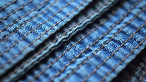 Macro Denim Fabric Texture Slider Shot