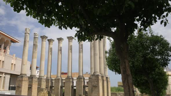 Remains of a Roman temple