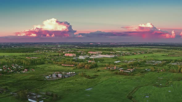 Flight Over the Fields in the Suburbs of St. Petersburg 62