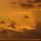 orange sky with clouds, moving clouds in the sky at sunset on the beach - VideoHive Item for Sale