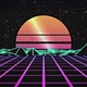 Outrun Retro 80s Background Loop - VideoHive Item for Sale
