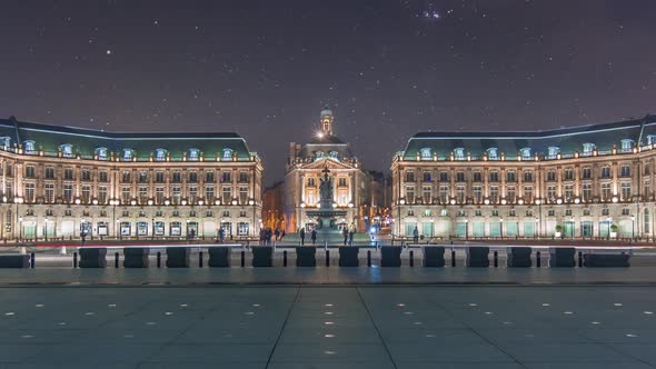 Bordeaux by Night, Timelapse