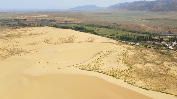 Sarykum is the Largest Sand Dune in Europe