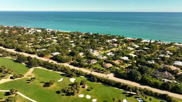 Vero Beach Fl Usa 4k Aerial Drone Video