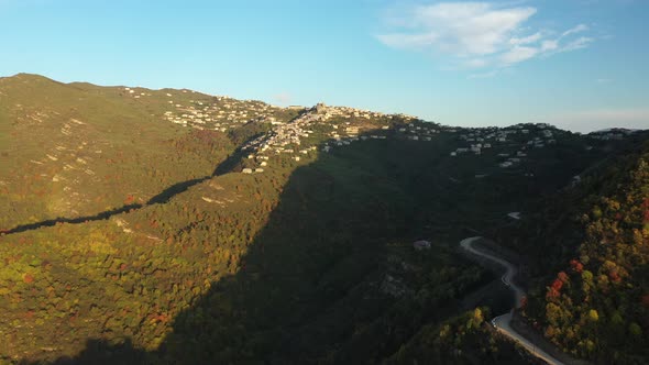 Roofs of the Highmountainous Village of Kubachi