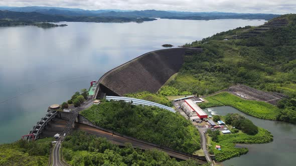 Aerial View of Fish Farms in Norway