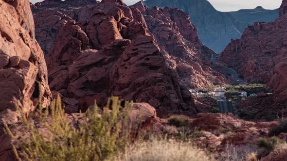 Parallax photo animation in the Valley of Fire, Nevada.