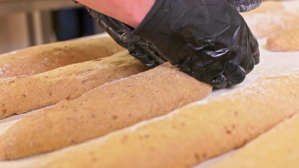 Putting Raw Baguettes on the Table