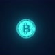 Bitcoin Cryptocurrency digital token animation - VideoHive Item for Sale