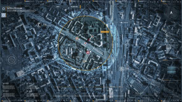 Using the Radar to Scan Through the city and then Accessing the Drone Camera alt