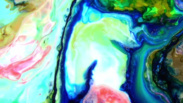 Abstract Colorful Paint Ink Explode Diffusion 67