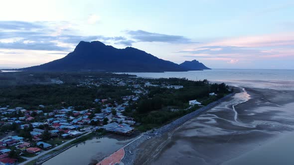 The Beaches at the most southern part of Borneo Island