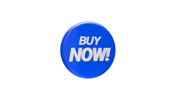 Blue Buy Now Discount Sale Badge 40 Percent Off