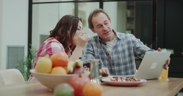 Charismatic Mature Couple in the Kitchen