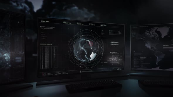 Analyzing Argentina. The live footage from the three spy sources was accessed. alt