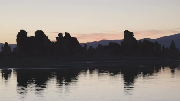 Tufa Towers Rock Formation in Mono Lake